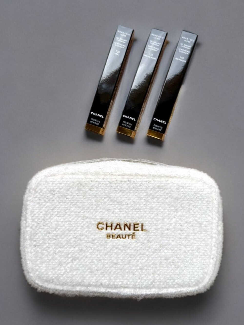 Chanel Beauty Maximum Brilliance Lipgloss Trio Set